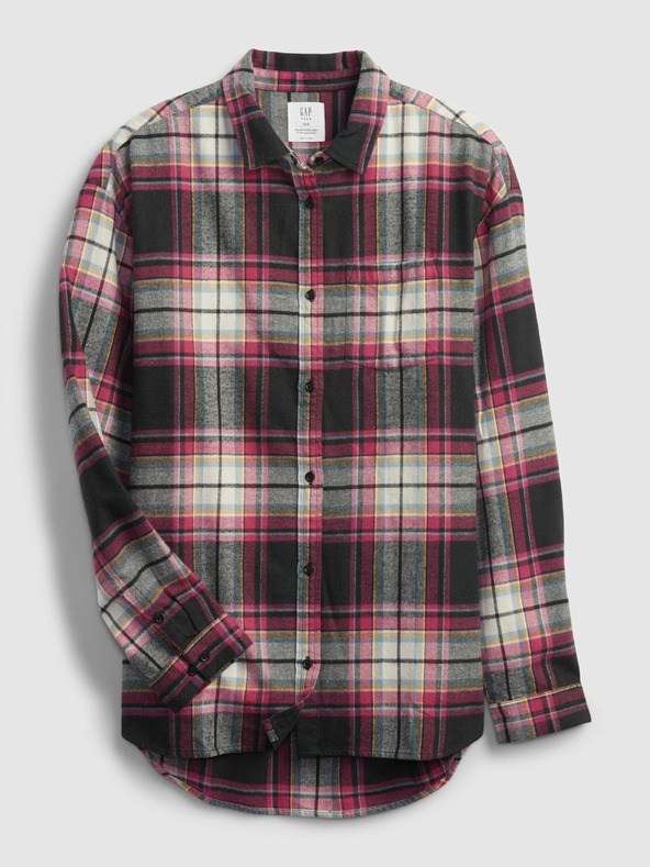 GAP Otroška flanelna majica GAP