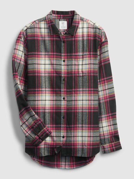 GAP Otroška flanelna majica GAP
