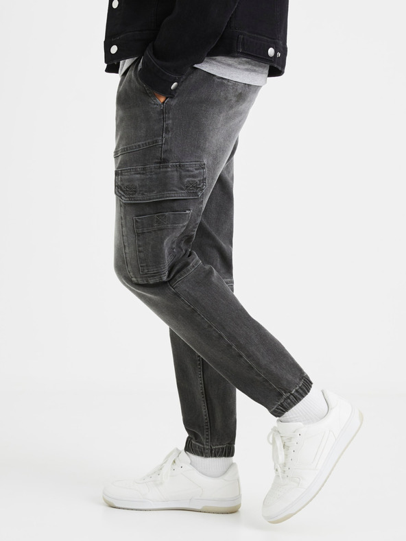 Celio Sive moške hlače iz džinsa Celio Vojogo