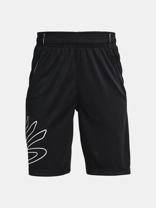 Under Armour Deške kratke hlače Under Armour Curry Boys Hoops Short-BLK
