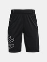 Under Armour Deške kratke hlače Under Armour Curry Boys Hoops Short-BLK