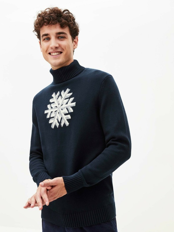 Celio Temno moder moški rolokavs Celio Peneige