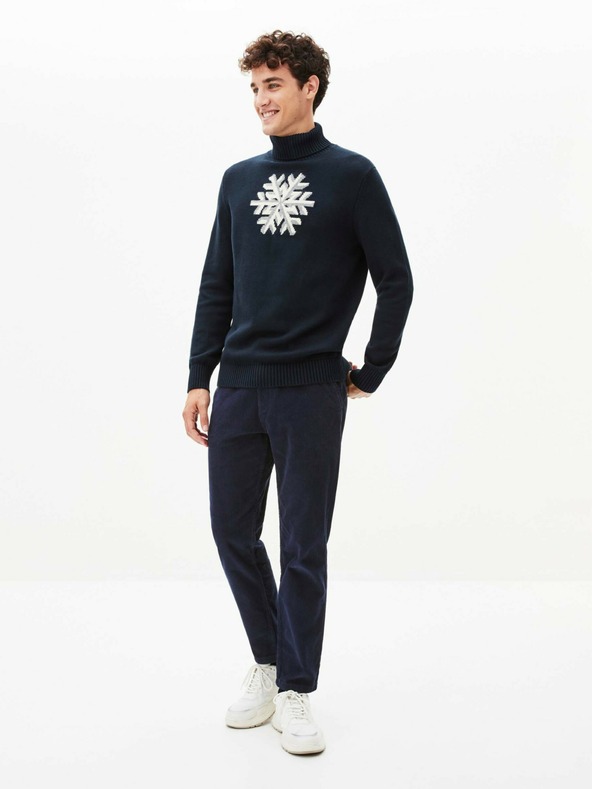 Celio Temno moder moški rolokavs Celio Peneige