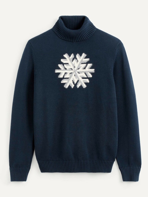 Celio Temno moder moški rolokavs Celio Peneige