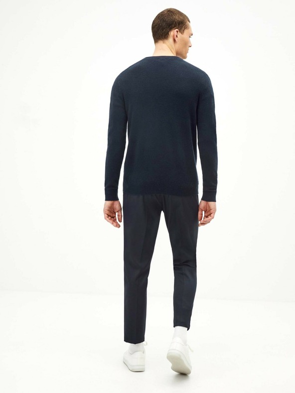 Celio Temno modra moška jopa iz kašmirja Celio Jecloud