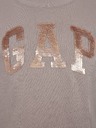 GAP Otroška majica organic logo z bleščicami GAP