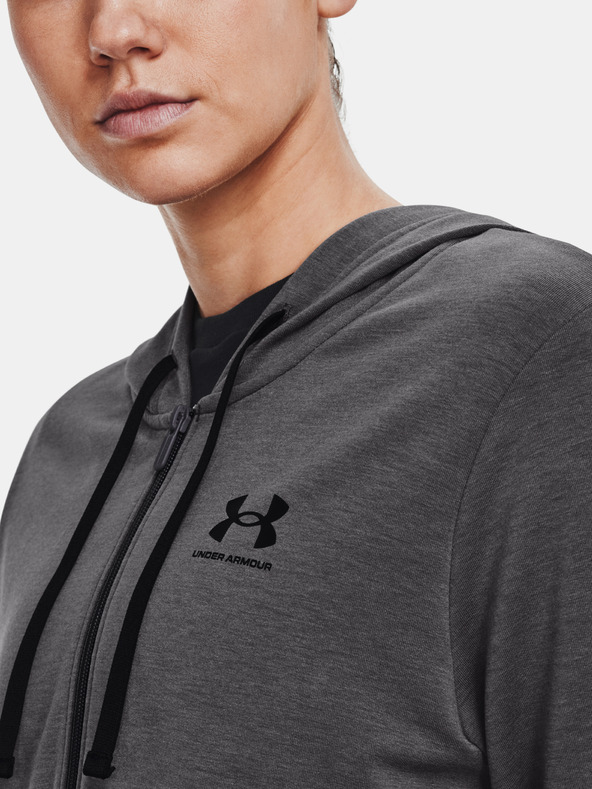 Under Armour Ženski pulover Under Armour Rival Terry FZ Hoodie