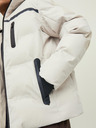 Jack & Jones Bež Jack & Jones Heat zimska jakna s kapuco