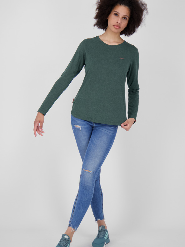 Alife and Kickin Zelena ženska majica Alife and Kickin