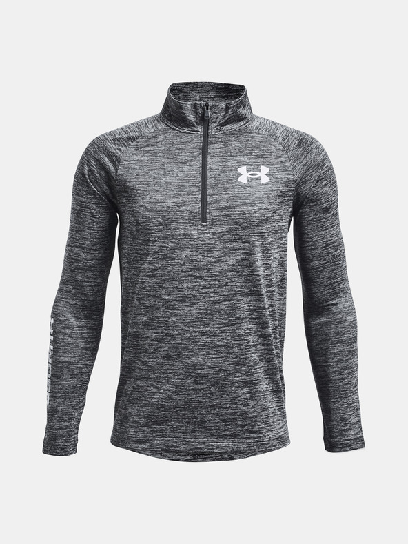 Under Armour Deška majica Under Armour UA Tech BL 1/2 Zip-GRY