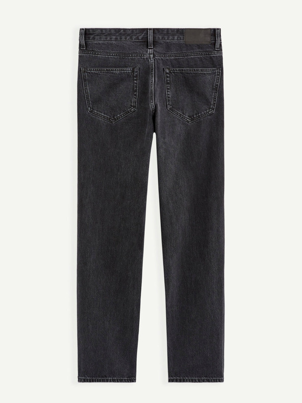 Celio Črne kavbojke prostega kroja Celio C75 Coback4