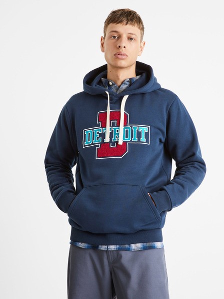 Celio Temno modra moška majica Celio Detroit