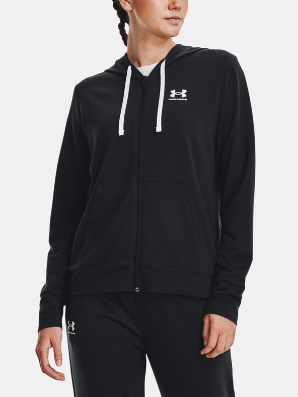 Under Armour Ženski pulover Under Armour Rival Terry FZ Hoodie