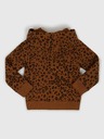GAP Baby mikina s leopardím logom GAP