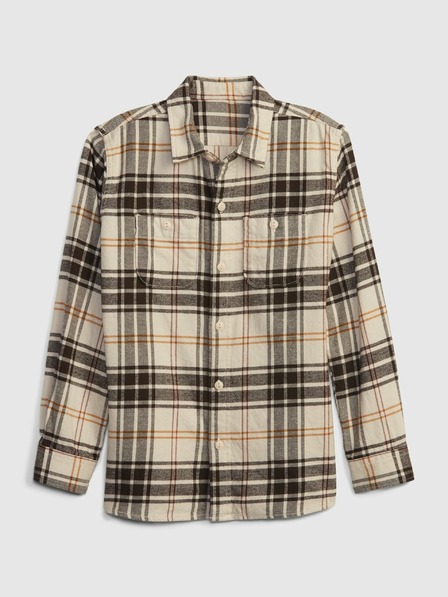 GAP Otroška flanelna majica GAP
