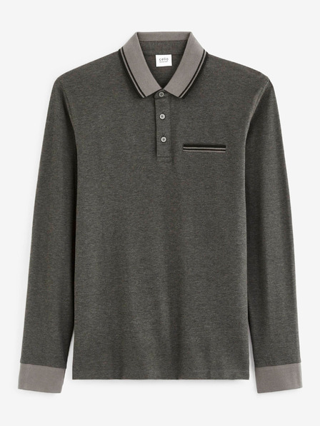 Celio Siva moška polo majica z dolgimi rokavi Celio Cedotml