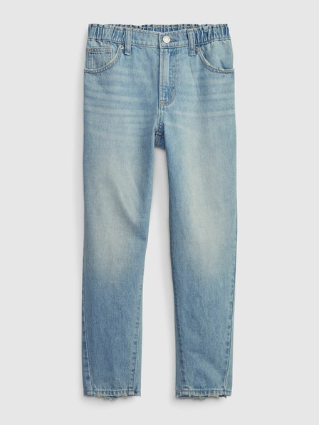 GAP Otroške jeans hlače barrel z srednjim pasom GAP