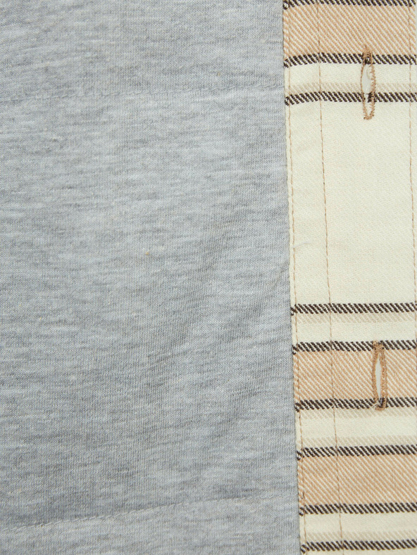 GAP Detská kockovaná košeľová bunda GAP