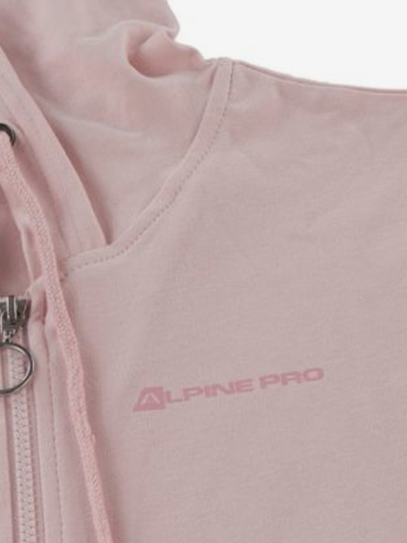 ALPINE PRO Roza ženska jopa z zadrgo ALPINE PRO DEGREVA