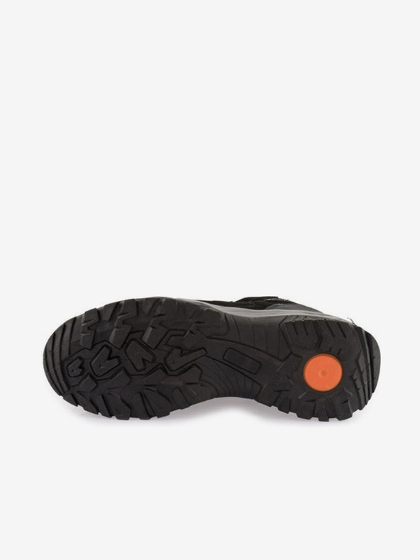 ALPINE PRO Črni moški gležnjarji iz semiša ALPINE PRO Rommos