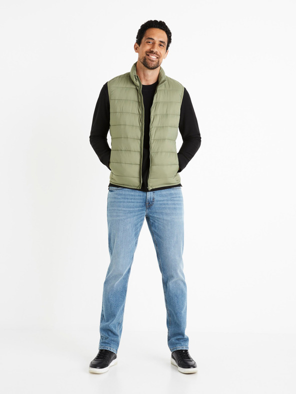 Celio Črna moška majica Celio Ceframe