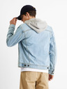 Celio Svetlo modra moška jakna iz džinsa Celio Cudenshood