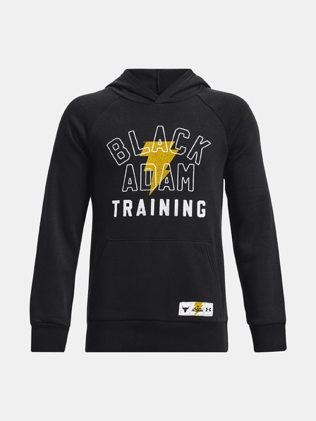 Under Armour Deški pulover Under Armour Pjt Rck BA Rvl Flc Hdy -BLK