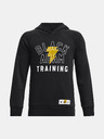 Under Armour Deški pulover Under Armour Pjt Rck BA Rvl Flc Hdy -BLK