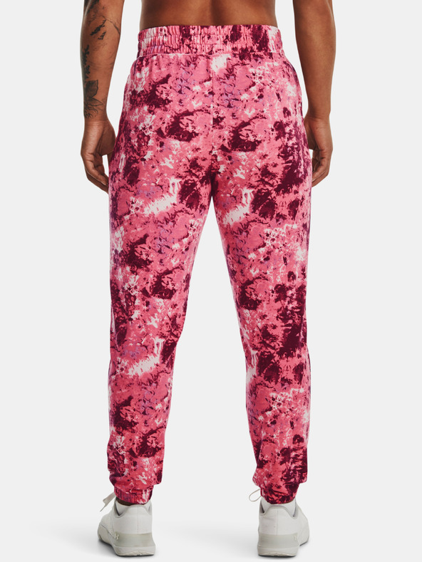 Under Armour Ženske spodnji del trenirke Under Armour Rival Terry Print Jogger