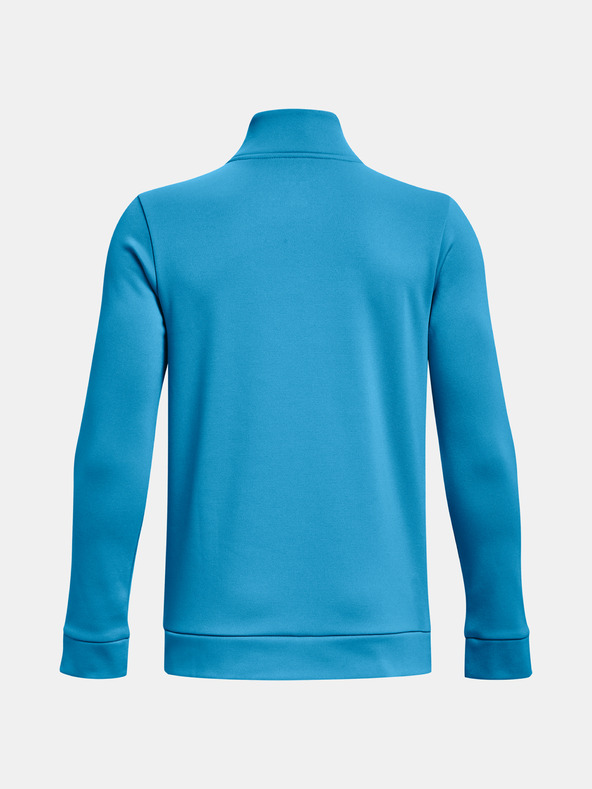 Under Armour Deški pulover Under Armour UA Armour Fleece 1/4 Zip-BLU