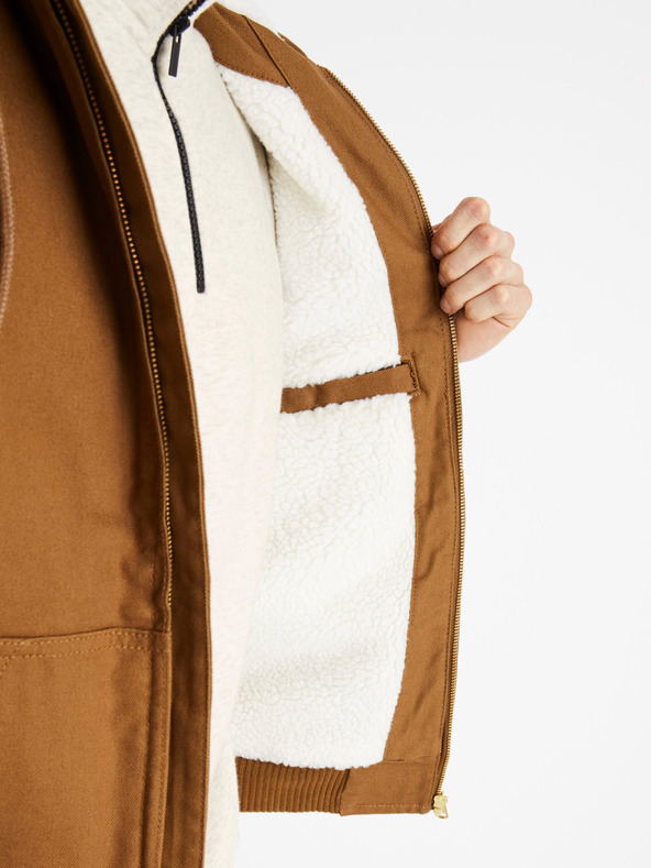 Celio Rjava moška jakna Celio Cuhoodie