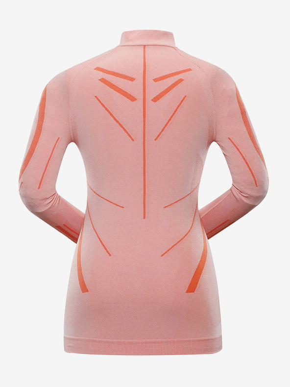 ALPINE PRO Marelične barve ženske Funky majice ALPINE PRO Lubina