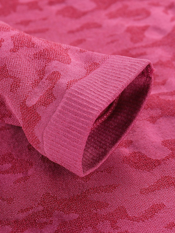 ALPINE PRO Temno roza dekliška funkcionalna majica ALPINE PRO Lubina