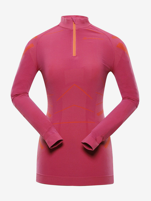 ALPINE PRO Temno roza ženska funkcionalna majica ALPINE PRO Lubina