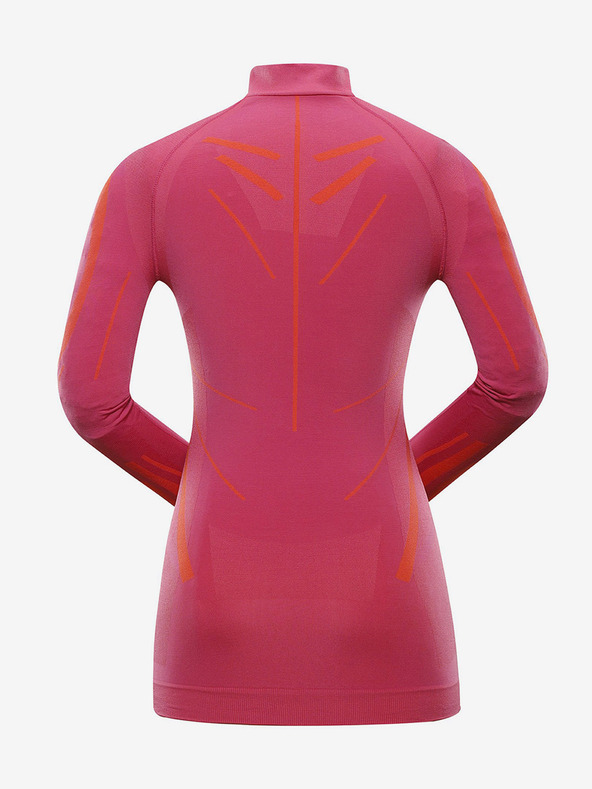 ALPINE PRO Temno roza ženska funkcionalna majica ALPINE PRO Lubina