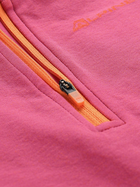 ALPINE PRO Temno roza ženska funkcionalna majica ALPINE PRO Lubina