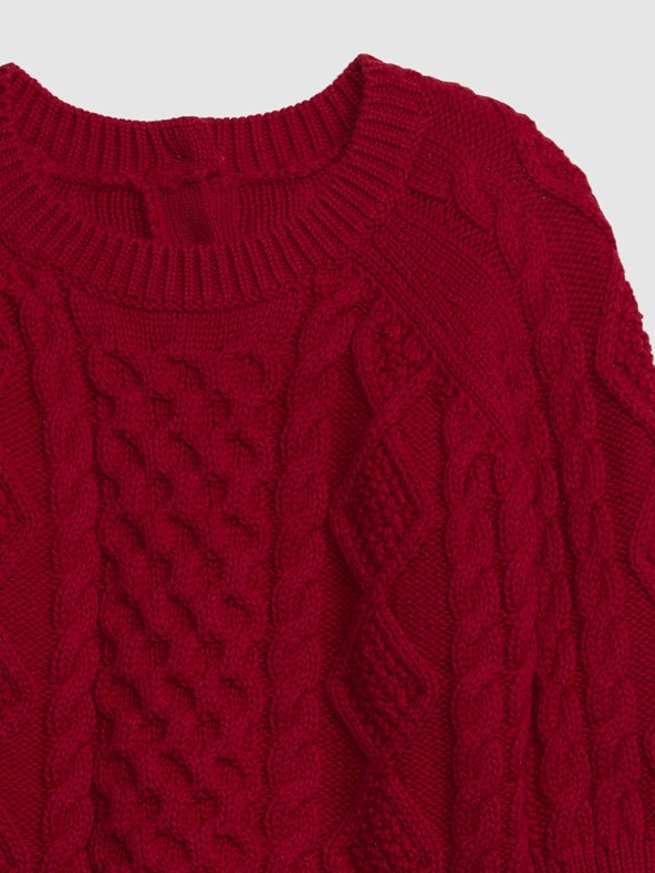 GAP Otroški pleteni pulover GAP