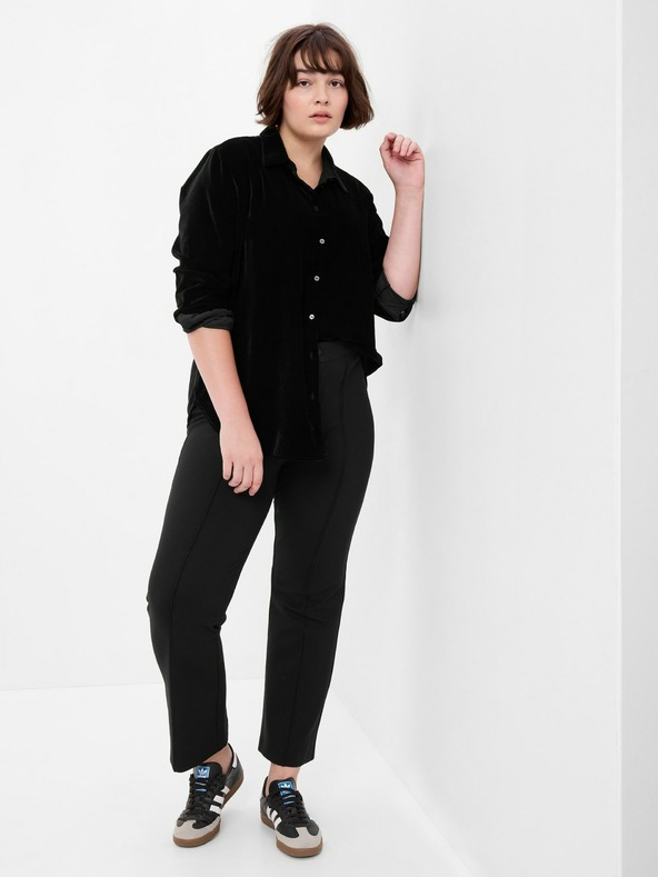 GAP Raztegljive hlače Mid Rise Crop GAP