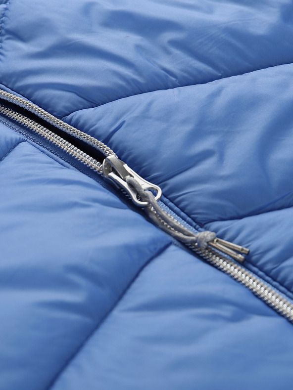 ALPINE PRO Modri dekliški zimski prešiti plašč ALPINE PRO TABAELO