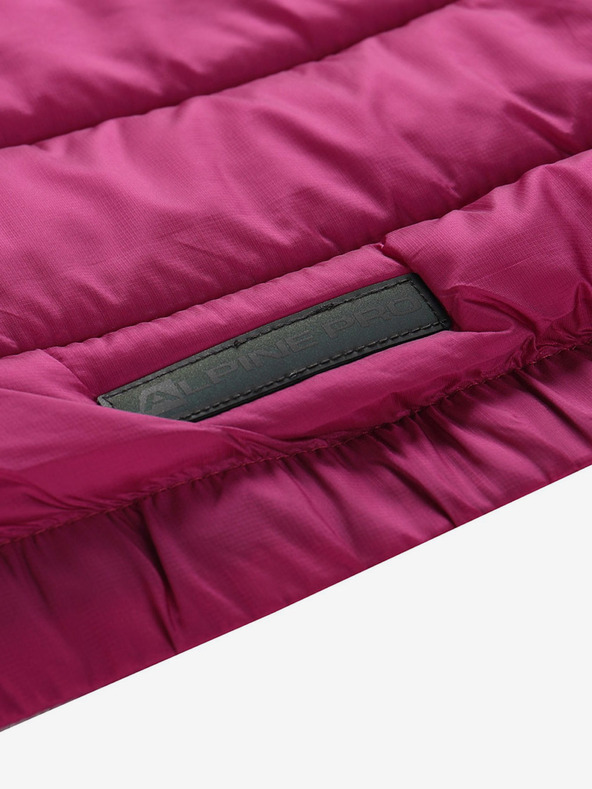 ALPINE PRO ALPINE PRO Kisho temno rožnata dekliška jopa z visoko temperaturo