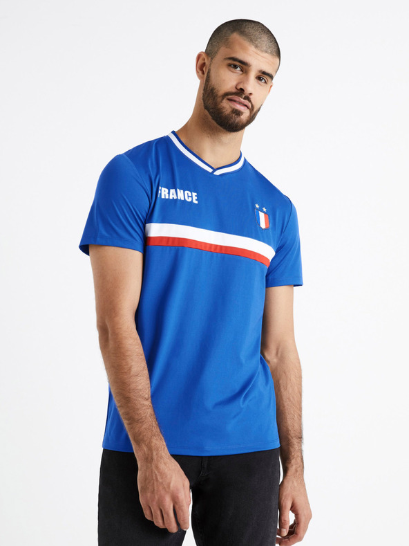 Celio Modra nogometna majica Francija Celio