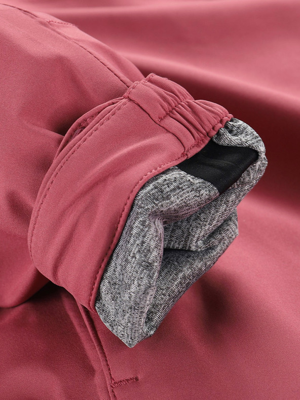 ALPINE PRO Sivo-rožnata otroška jakna ALPINE PRO GIBBO