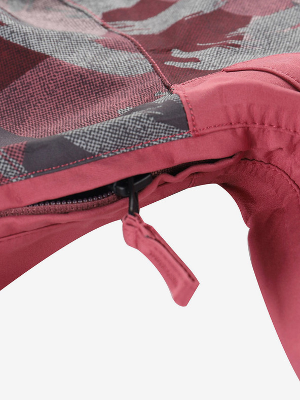 ALPINE PRO Sivo-rožnata otroška jakna ALPINE PRO GIBBO