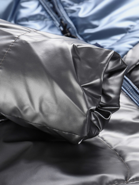 NAX Sivo-modri dekliški plašč NAX FEREGO