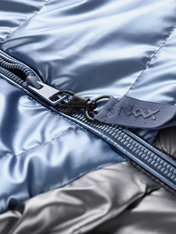 NAX Sivo-modri dekliški plašč NAX FEREGO