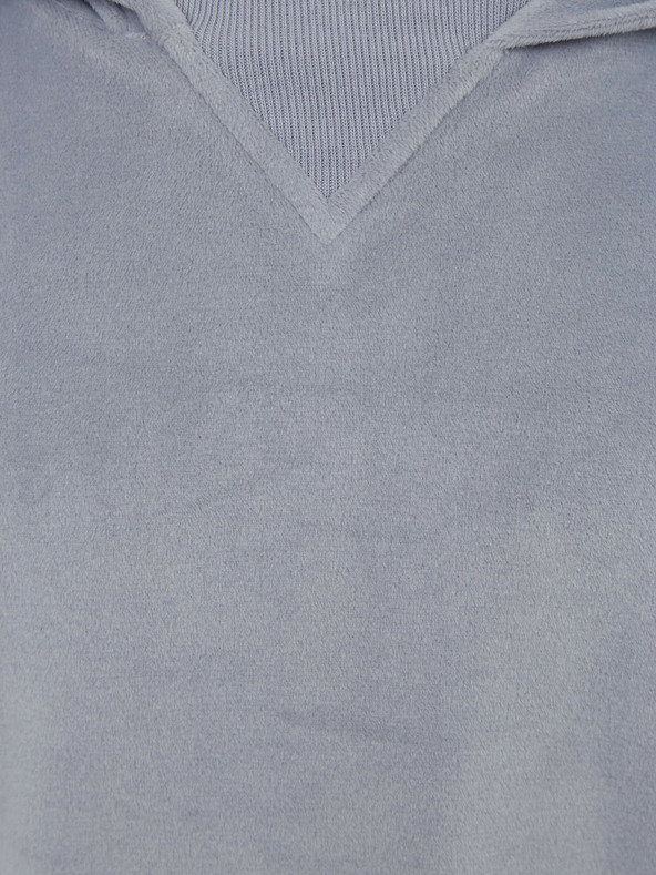 GAP Otroška žametna jopica s kapuco GAP