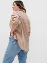 GAP Srajca z metalnim nitjem oversize GAP