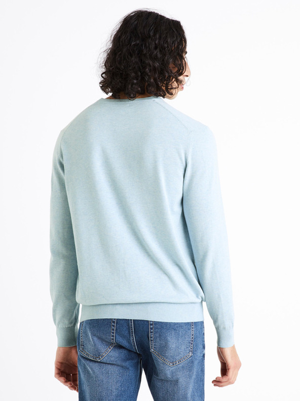 Celio Svetlo modra moška jopa Celio Decotonv