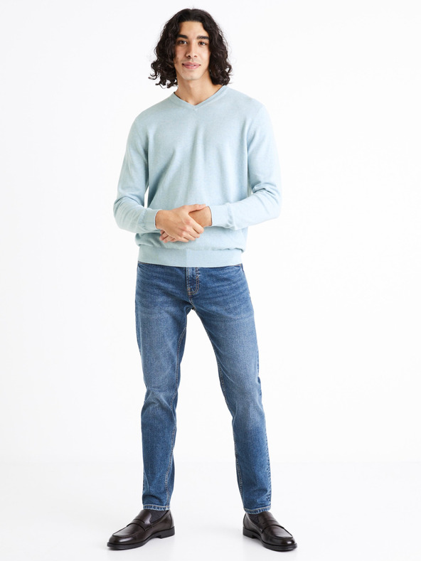 Celio Svetlo modra moška jopa Celio Decotonv