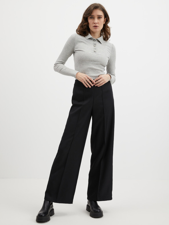 Orsay Svetlo siva ženska progasta polo majica ORSAY